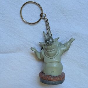 3/$15 Vintage Disney Gargoyle Hunchback Of Notre Dame Upcycle Keychain